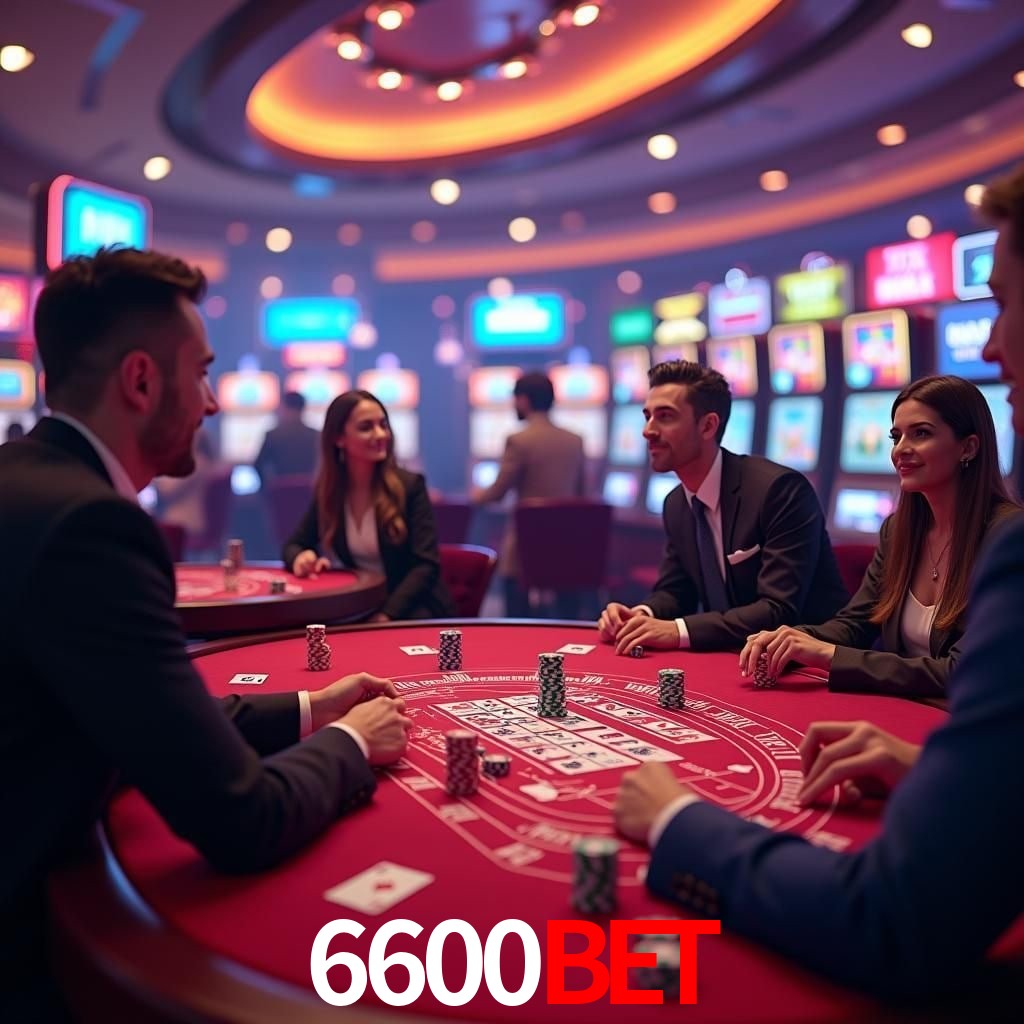 Mesa de Roleta 6600bet